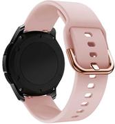 Akcesoria do smartwatchy - Silicone Strap TYS opaska do smartwatcha zegarka uniwersalna 22mm różowy - miniaturka - grafika 1