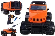 Zabawki zdalnie sterowane - Duży Samochód Zdalnie Sterowany TERENOWY OFF-ROAD auto na pilot dla dzieci orange 27x16x17 - miniaturka - grafika 1