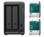 Serwery plików NAS i macierze dyskowe - Synology DS725+ 2x 8TB HDD HAT3320-8T DS725+_2x8TB (1349226+2*1418298) - miniaturka - grafika 1