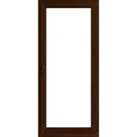 Okna - Lupol 2-szybowe balkonowe kolor lakier orzech OB3 RU 865x2095 mm - miniaturka - grafika 1