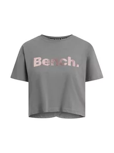 Bench Koszulka "Eryn" w kolorze szarym - Koszulki i topy damskie - miniaturka - grafika 1