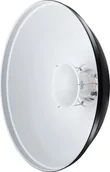 Lampy studyjne - Jinbei Czasza Beauty Dish Jinbei 50 cm biały bowens, z dyfuzorem - miniaturka - grafika 1