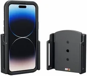 Uchwyty samochodowe do telefonów - Uchwyt uniwersalny pasywny do iPhone 16 Pro Max bez futerału oraz w futerale lub etui o wymiarach: 75-89 mm (szer.), 6-10 mm (grubość) - miniaturka - grafika 1