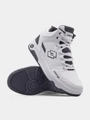 Sneakersy damskie - Buty sneakersy uniesx LOTTO PIVOOT MID K LOTTO 2400110U-1011 Biały - miniaturka - grafika 1