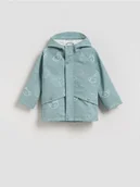 Kombinezony dla dzieci - Reserved - Kurtka z kapturem - jasnozielony - miniaturka - grafika 1