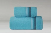 Ręczniki - Greno OMBRE FROTEX RĘCZNIK 70x140 TURKUSOWY 450 073516 - miniaturka - grafika 1