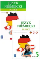 Książki do nauki języka niemieckiego - Punkt 5. Podręcznik i zeszyt ćwiczeń z płytą Cd do języka niemieckiego dla klasy 5 szkoły podstawowej. Kurs dla początkujących i - miniaturka - grafika 1