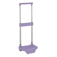 Walizki - safta Safta Walizka na kółkach do plecaka, składana, lekka, wytrzymała z wyciąganym uchwytem i kółkami SF-641098-705 - miniaturka - grafika 1