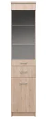Witryny - Wysoka witryna dąb sonoma T9-H24 - miniaturka - grafika 1