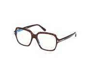 Okulary korekcyjne, oprawki, szkła - Dioptrie szkieł Tom Ford FT5908-B/V 052 - miniaturka - grafika 1