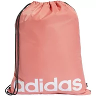 Torby sportowe - Worek na odzież i obuwie adidas Linear Gymsack IP5006 (kolor czerwony) - miniaturka - grafika 1