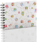 Albumy fotograficzne - Album dziecięcy wklejany Panodia sówki (tradycyjny 30 kremowych stron) - miniaturka - grafika 1