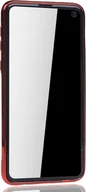 Etui i futerały do telefonów - Etui na telefon Samsung Galaxy S10e Red - Clear - TPU Silicone Case Backcover w kolorze przezroczystej czerwieni - miniaturka - grafika 1