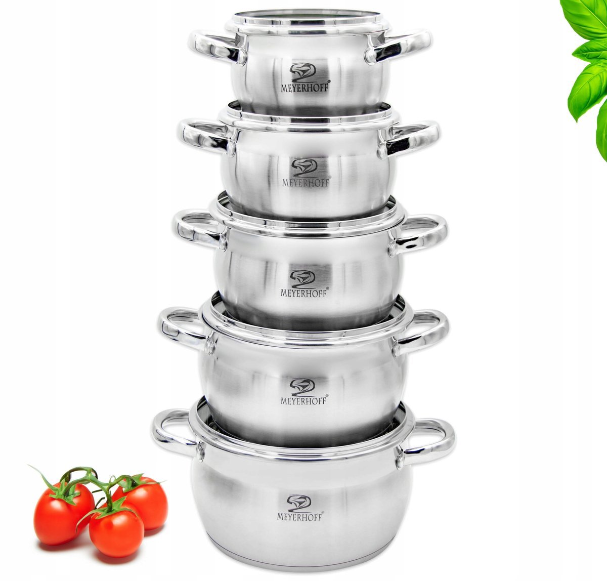 KOMPLET GARNKÓW 10 ELEMENTÓW GARNEK NIERDZEWNY ZESTAW POKRYWA MIARKA TRADYCYJNY