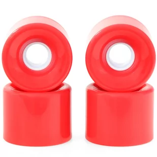 SMJ Kółka do deskorolki plastikowej 59x46mm 4szt. czerwone K4338-0 - Akcesoria do skatingu - miniaturka - grafika 1