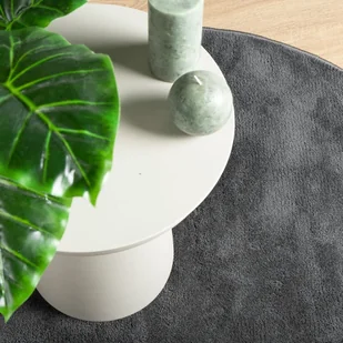 Dywan z krótkim włosiem, antracytowy, Ø 120 cm - Dywany - miniaturka - grafika 8