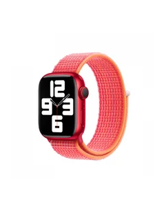 Apple Opaska sportowa z edycji  PRODUCT)RED do koperty 45 mm - Akcesoria do smartwatchy - miniaturka - grafika 2