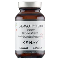 Witaminy i minerały - Kenay L-Ergotioneina ErgoElite, 60 kapsułek vege - miniaturka - grafika 1