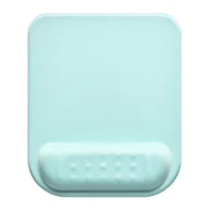 Podkładki na biurko - Podkładka pod mysz i nadgarstek, Powerton Ergoline Pastel Edition, ergonomiczna, miętowa, piana, Powerton - miniaturka - grafika 1