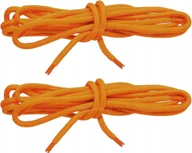 Akcesoria obuwnicze - ELASTYCZNE Sznurówki POMARAŃCZOWE Sznurowadła 200cm SPORTOWE Okrągłe G12-57 - miniaturka - grafika 1