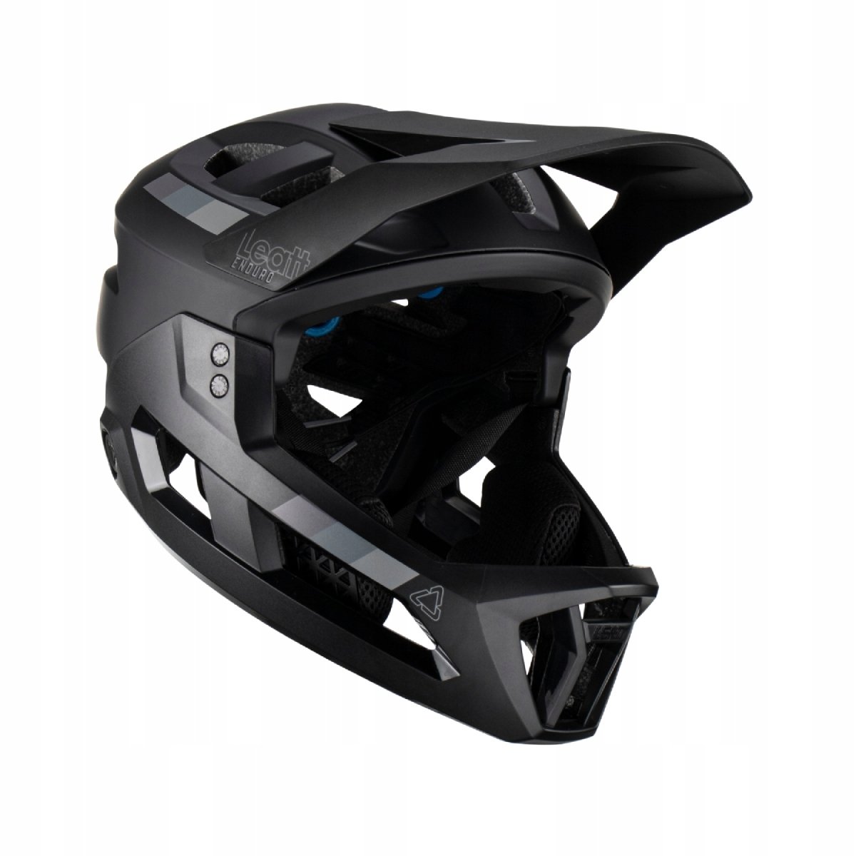 Leatt Kask Rowerowy Mtb Enduro 2.0 (wypinana Szczęka) V23 Stealth Kolor Cza