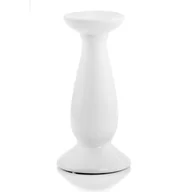 Świeczniki - Świecznik postument 32 cm biały - miniaturka - grafika 1