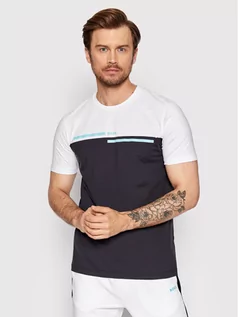 Koszulki męskie - Hugo Boss T-Shirt Tee 4 50466622 Granatowy Regular Fit - grafika 1