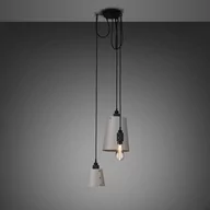 Lampy sufitowe - Żyrandol Hooked 3.0 Mix Szary/Palony brąz - 2.6M [A3114L] - miniaturka - grafika 1