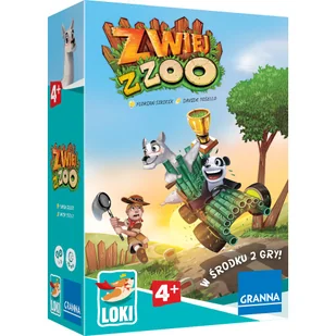 Zwiej z ZOO; gra planszowa; Granna - Gry planszowe - miniaturka - grafika 1