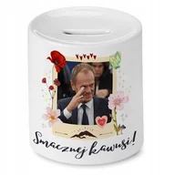 Skarbonki - Skarbonka Donald Tusk PO na Prezent z Nadrukiem ze Zdjęciem - miniaturka - grafika 1