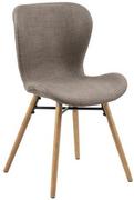 Krzesła - D2.Design Krzesło Batilda Khaki 121883 - miniaturka - grafika 1