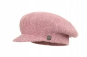 Czapki damskie - Kaszkiet damski REYNA Jasny róż - miniaturka - grafika 1