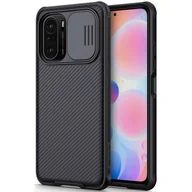 Etui i futerały do telefonów - Nillkin Etui CamShield Pro Xiaomi Poco F3, czarne - miniaturka - grafika 1