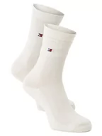 Skarpetki damskie - Tommy Hilfiger - Skarpety damskie pakowane po 2 szt., biały - miniaturka - grafika 1