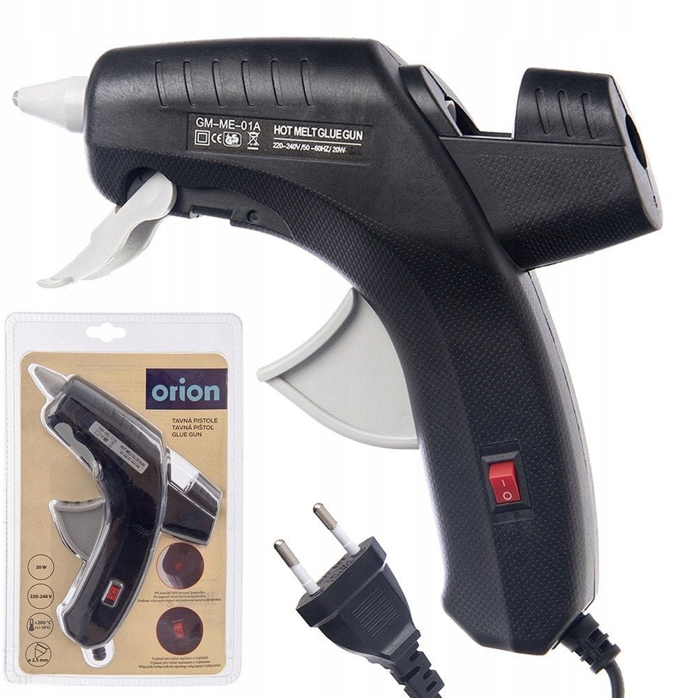 Pistolet do Kleju Majsterkowania Klejenia na Gorąco ORION 18 x 18,5 cm.