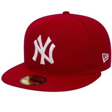 Czapka z daszkiem New Era 10011573 czerwona bejsbolówka new york yankees