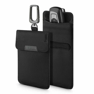 SPIGEN Etui z ochroną RFID na kluczyki Keyless RFID Signal Blocker Case Czarny - Akcesoria motoryzacyjne - miniaturka - grafika 1