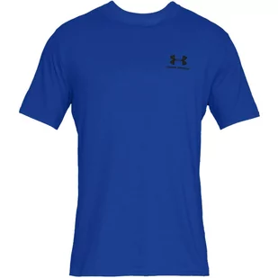 Under Armour, Koszulka męska, Sportstyle Left Chest SS 1326799 486, rozmiar S - Koszulki męskie - miniaturka - grafika 1