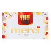 Bombonierki i czekoladki - Czekoladki Merci Fines Selection Bombonierka 400G Storck Duże Opakowanie - miniaturka - grafika 1