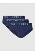 Majtki damskie - Slipy z elastycznym pasem w zestawie 3 szt. model BRIAN HERO - Guess - miniaturka - grafika 1