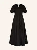 Sukienki - Weekend Max Mara Sukienka Bronzo Z Mieszanki Materiałów schwarz - miniaturka - grafika 1