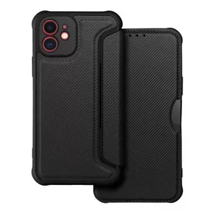OEM Kabura Razor Book Do Iphone 12 Czarny - Etui i futerały do telefonów - miniaturka - grafika 1