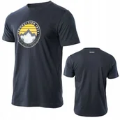 Koszulki męskie - Koszulka męska HI-TEC t-shirt krótki rękaw bawełniana casual sportowa M - miniaturka - grafika 1