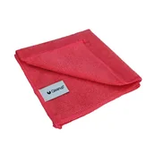 Ściereczki, gąbki, czyściki - Ściereczki z mikrofibry wysoka jakość 30x30, 10szt. QLEANUP CZERWONA - miniaturka - grafika 1