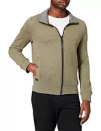 Kurtki męskie - camel active Męska kurtka z dzianiny, brązowy (Olive Brown), S - miniaturka - grafika 1