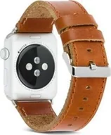 Akcesoria do smartwatchy - dbramante Copenhagen - Watch Strap 42/44 mm - Dark Saddle Brown/Silver - miniaturka - grafika 1