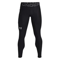 Bielizna sportowa męska - Męskie Legginsy UNDER ARMOUR UA HG ARMOUR LEGGINGS 1361586-001 – Czarny - miniaturka - grafika 1