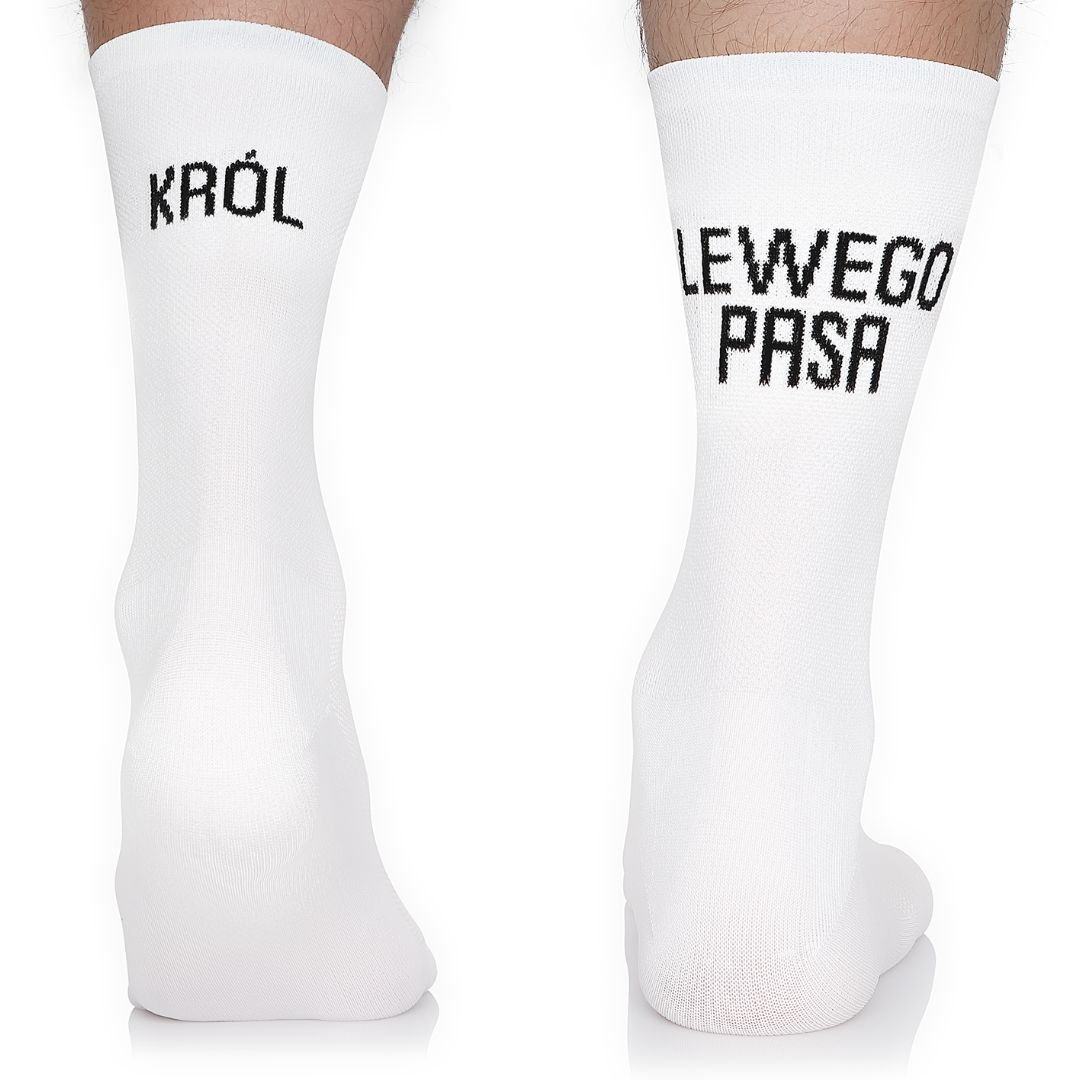 Męskie skarpety rowerowe, Todo Cycling Pro, Król Lewego Pasa, kolarskie, termoaktywne, 39-42