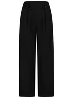 Spodnie damskie - Sublevel Spodnie w kolorze czarnym - miniaturka - grafika 1