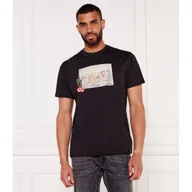 Koszulki męskie - GUESS T-shirt CACTUS GARDEN Regular Fit - miniaturka - grafika 1